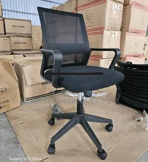 Office Chairs:Mid Back Ergonomic Mesh Ventilated Chair