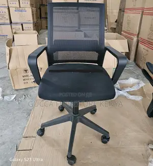 Office Chairs:Mid Back Ergonomic Mesh Ventilated Chair