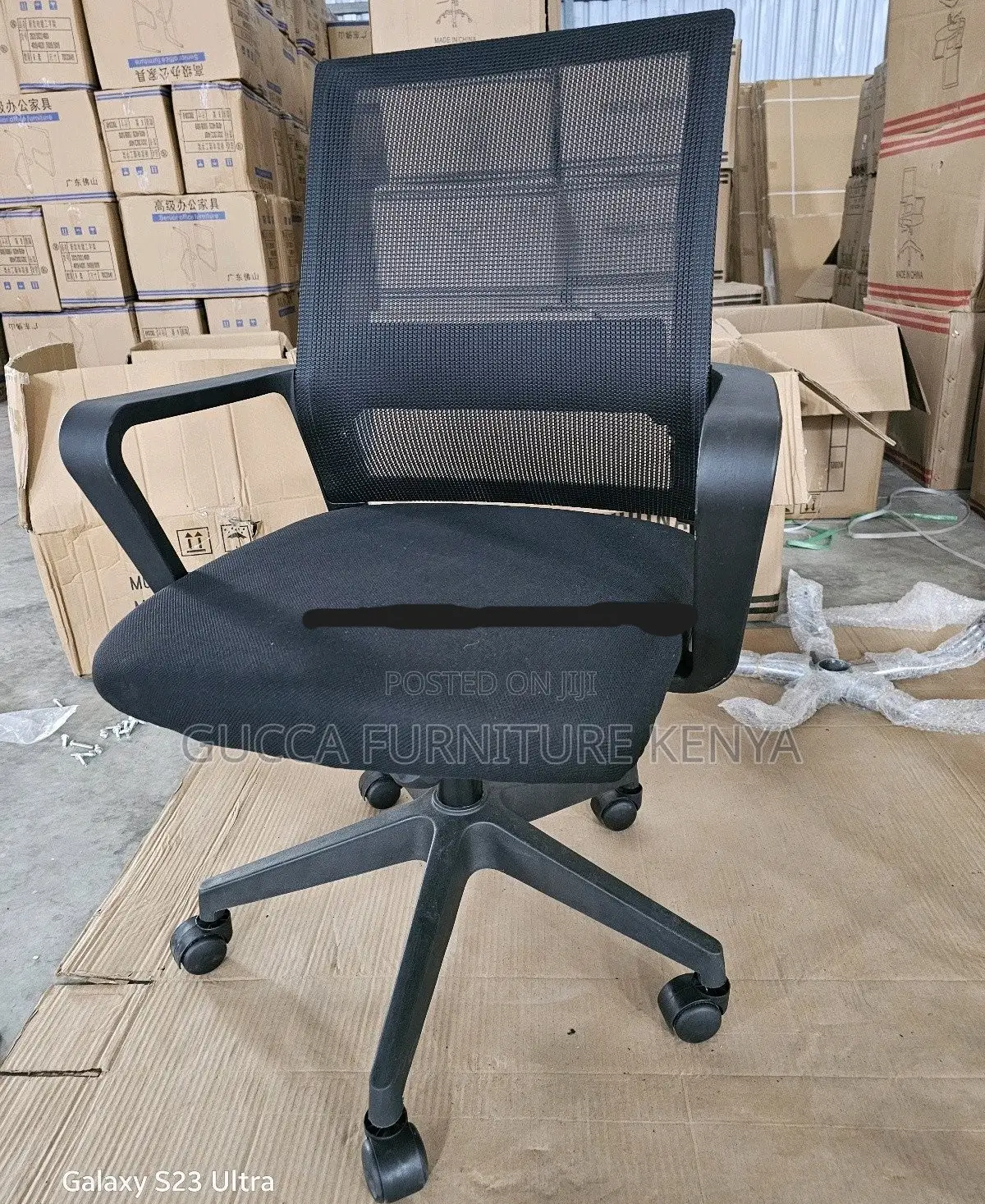 Office Chairs:Mid Back Ergonomic Mesh Ventilated Chair