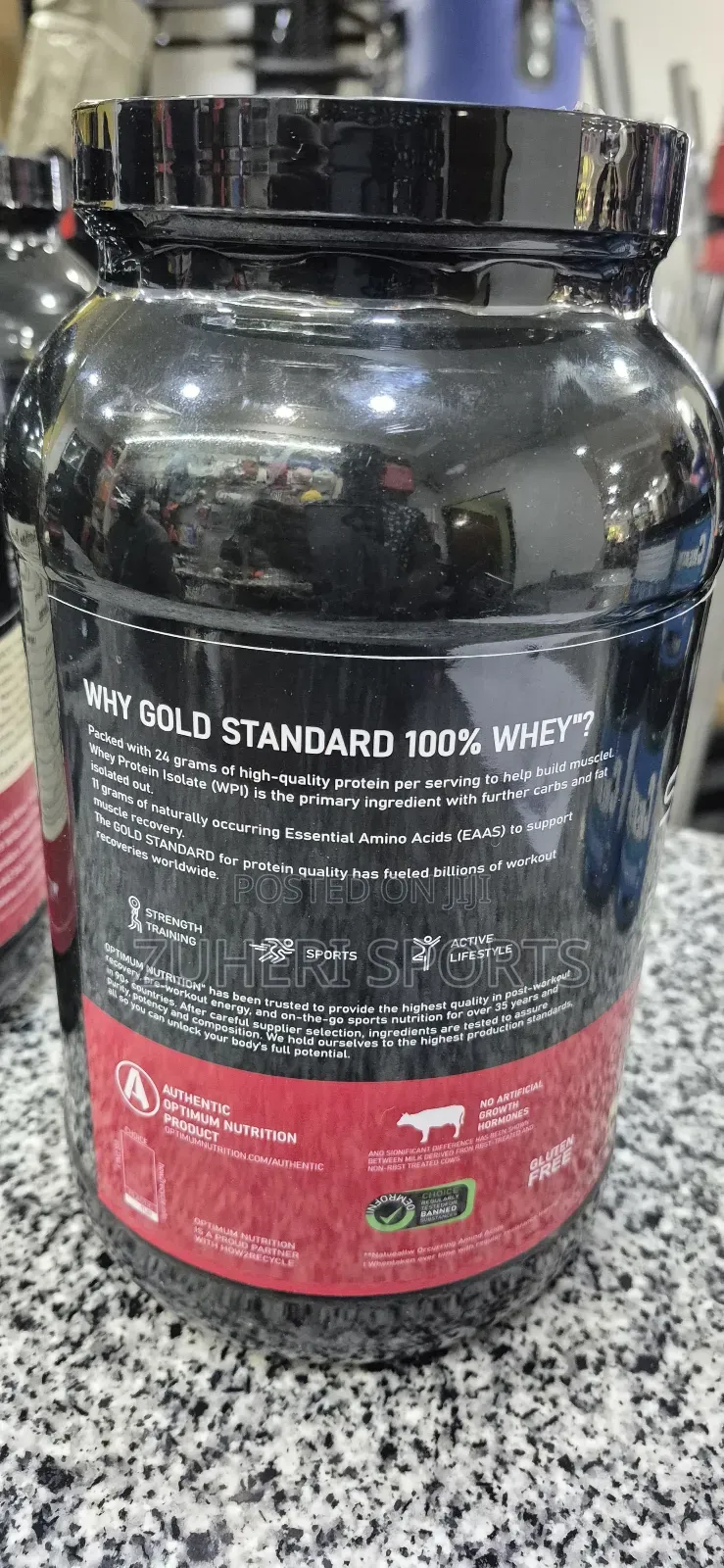 Mass Gainer Gold Standard Whey Protein Supplement