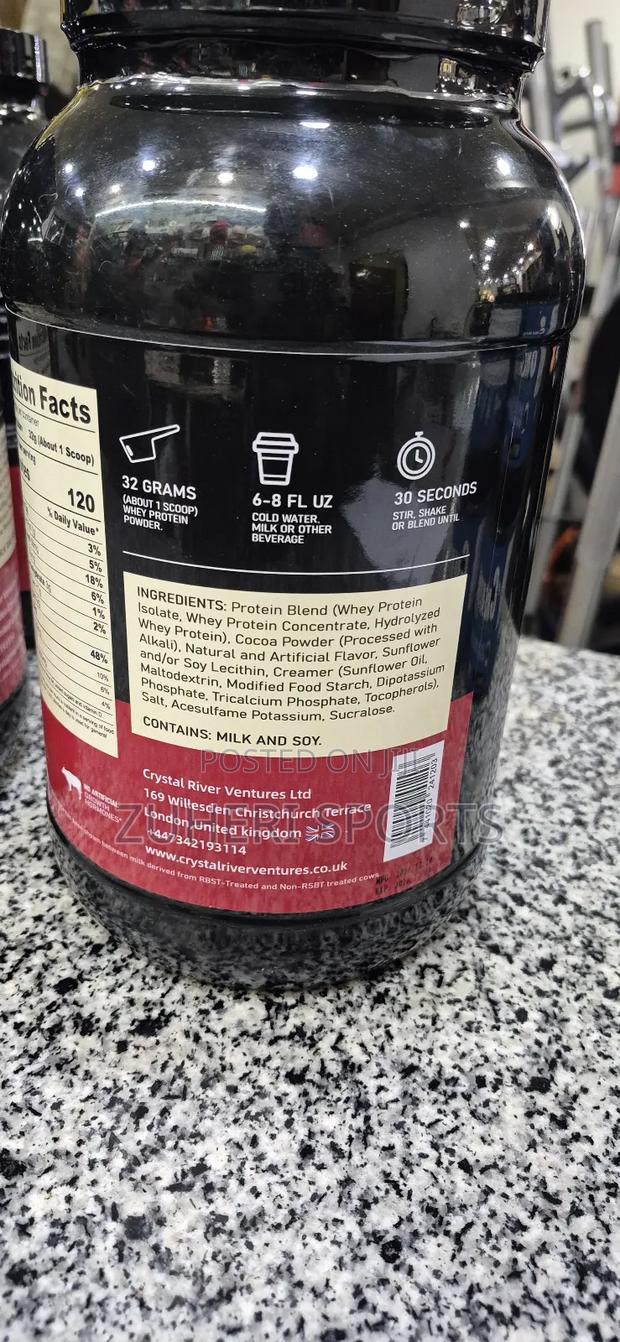 Mass Gainer Gold Standard Whey Protein Supplement - thumbnail 4