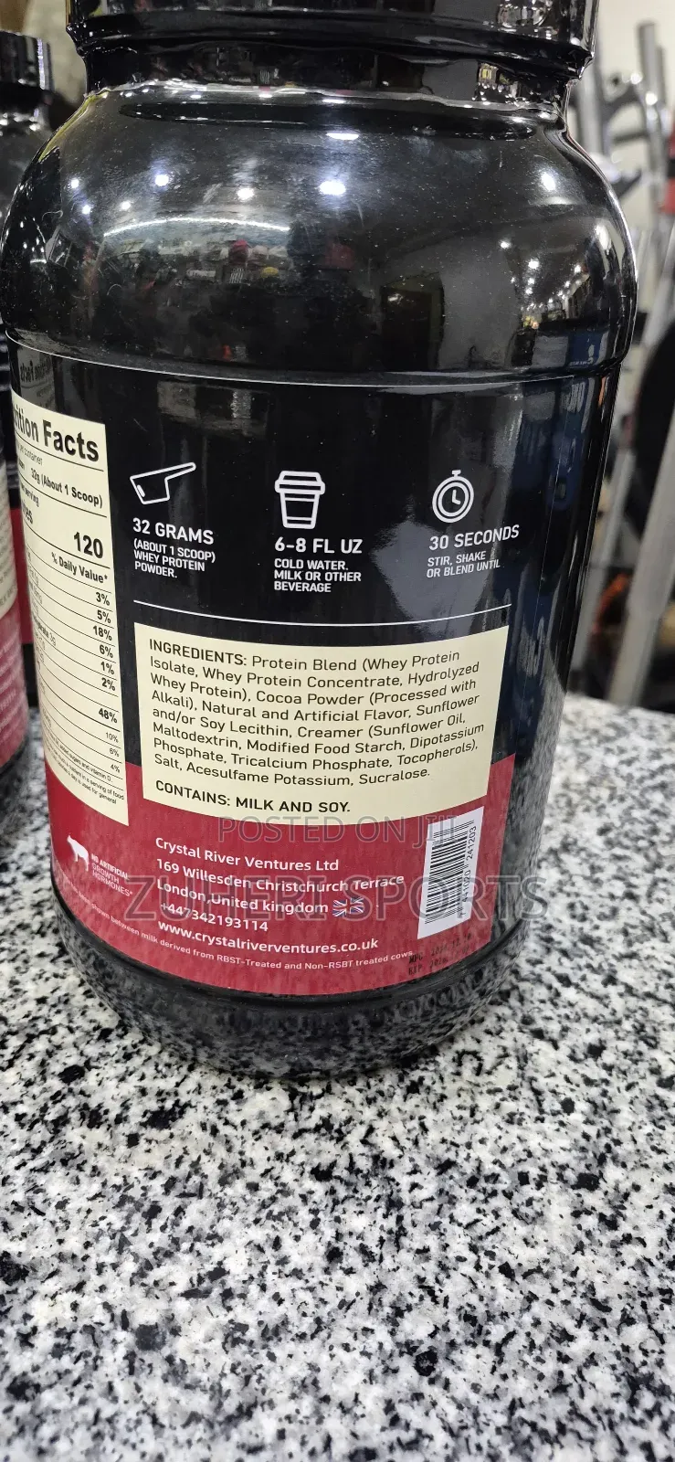 Mass Gainer Gold Standard Whey Protein Supplement