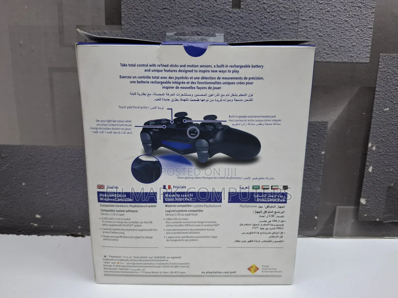 Sony Dual Shock 4 Wireless Controller for Playstation 4