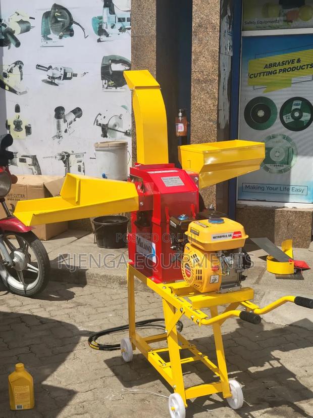 Animal Feed Chopper Engine Powered