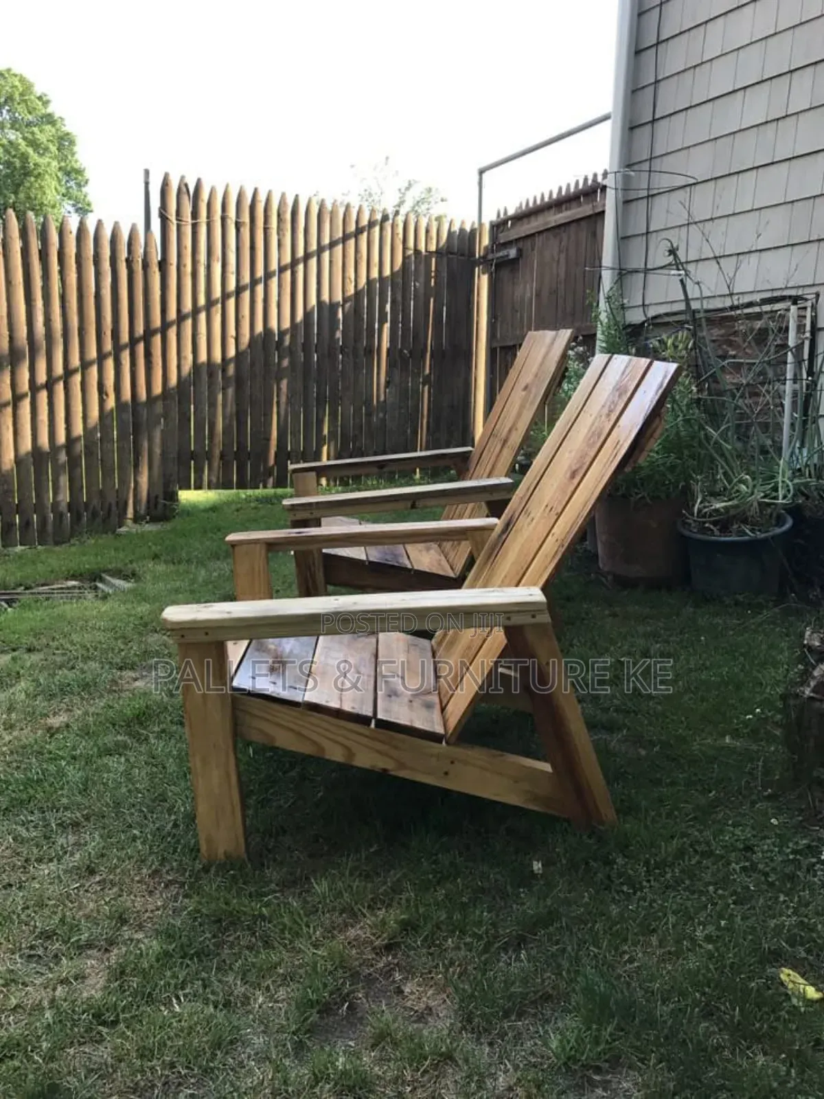 Cozy Pallet Patio Chairs