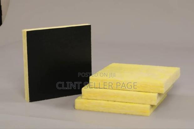 Fiber Glass Wool Insulation Heavy Density.