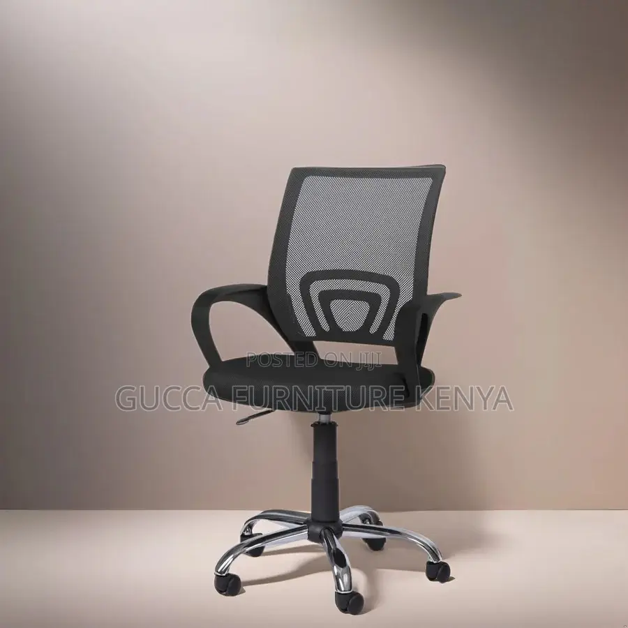 Office Chairs: Simple 360° Swivel Breathable Clerical Chair