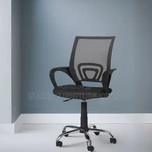 Office Chairs: Simple 360° Swivel Breathable Clerical Chair