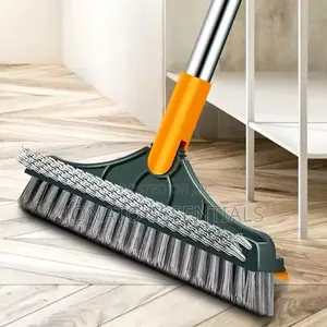 V-Shaped Floor Brush Scrubber