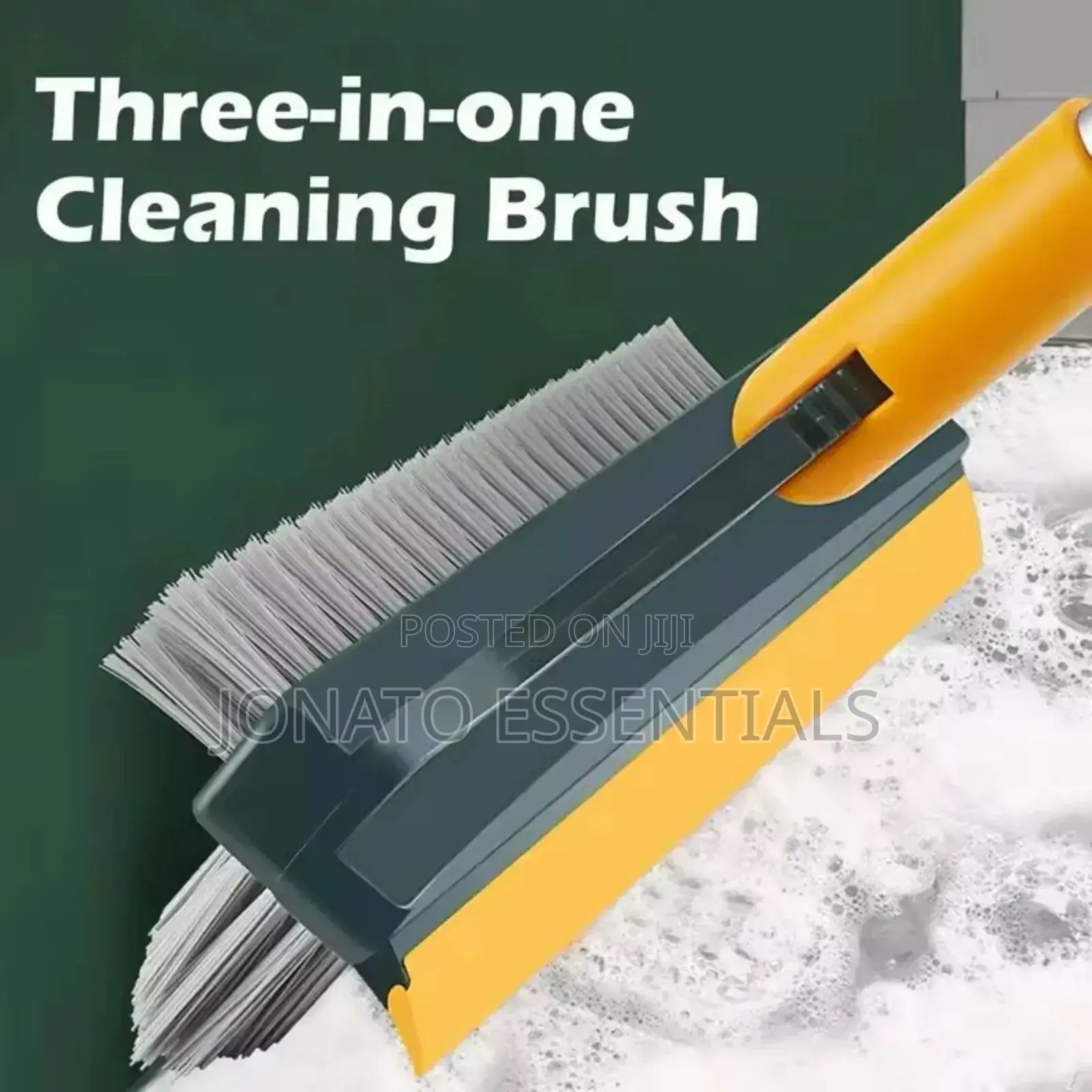 V-Shaped Floor Brush Scrubber