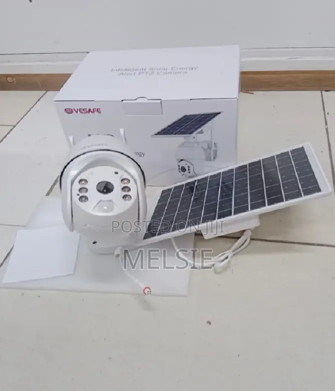 Solar Powered WIFI PTZ 360 Camera – With 6 Batteries Ubox