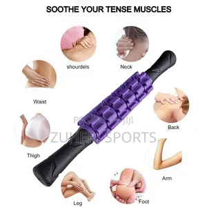 Massage Bars; Spiked Surface for Deep Tissue Physiotherapy