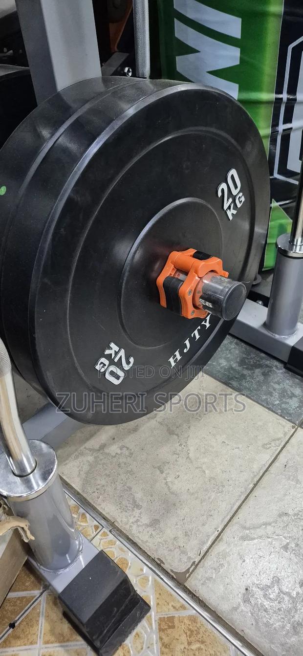 ABS Olympic Barbell Locks/Clamps/Collars Pair - thumbnail 2