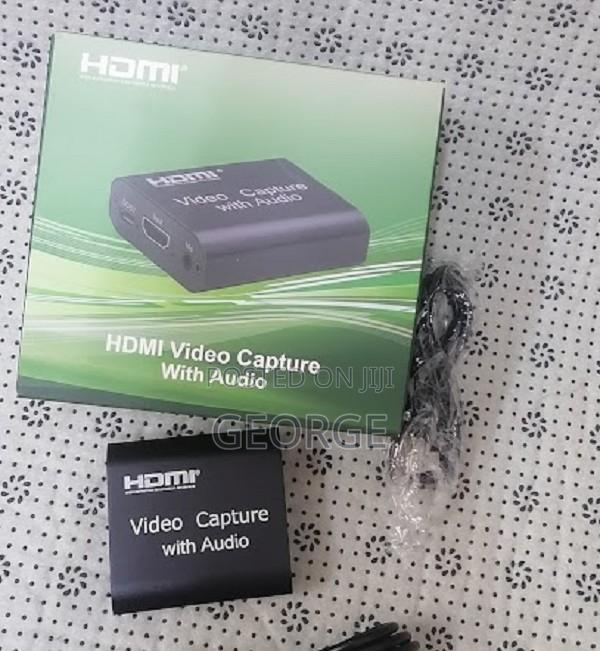 Microphone 1080P HDMI to USB Capture Card With Audio