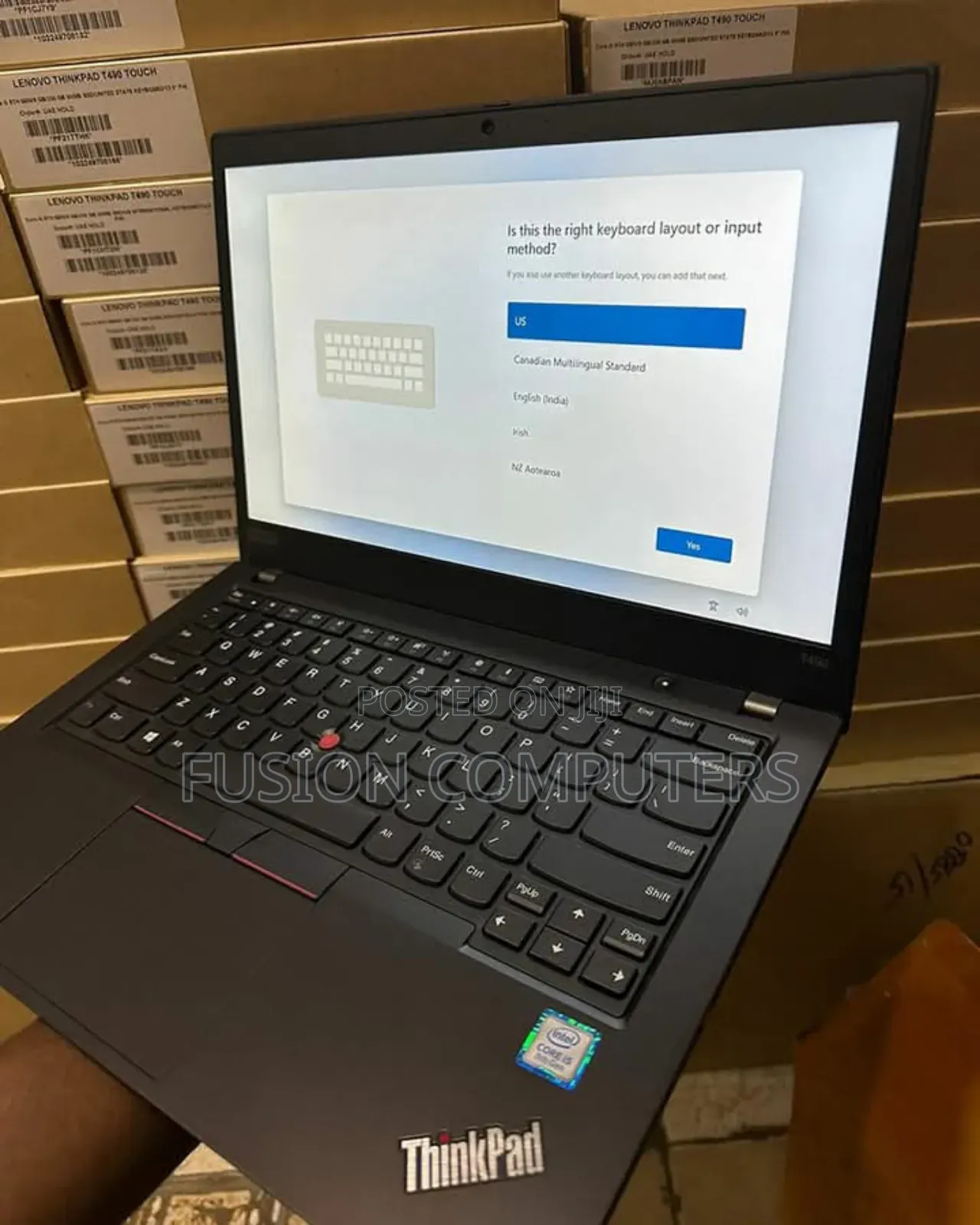 Laptop Lenovo Thinkpad T490s 16GB Intel Core I5 SSD 512GB