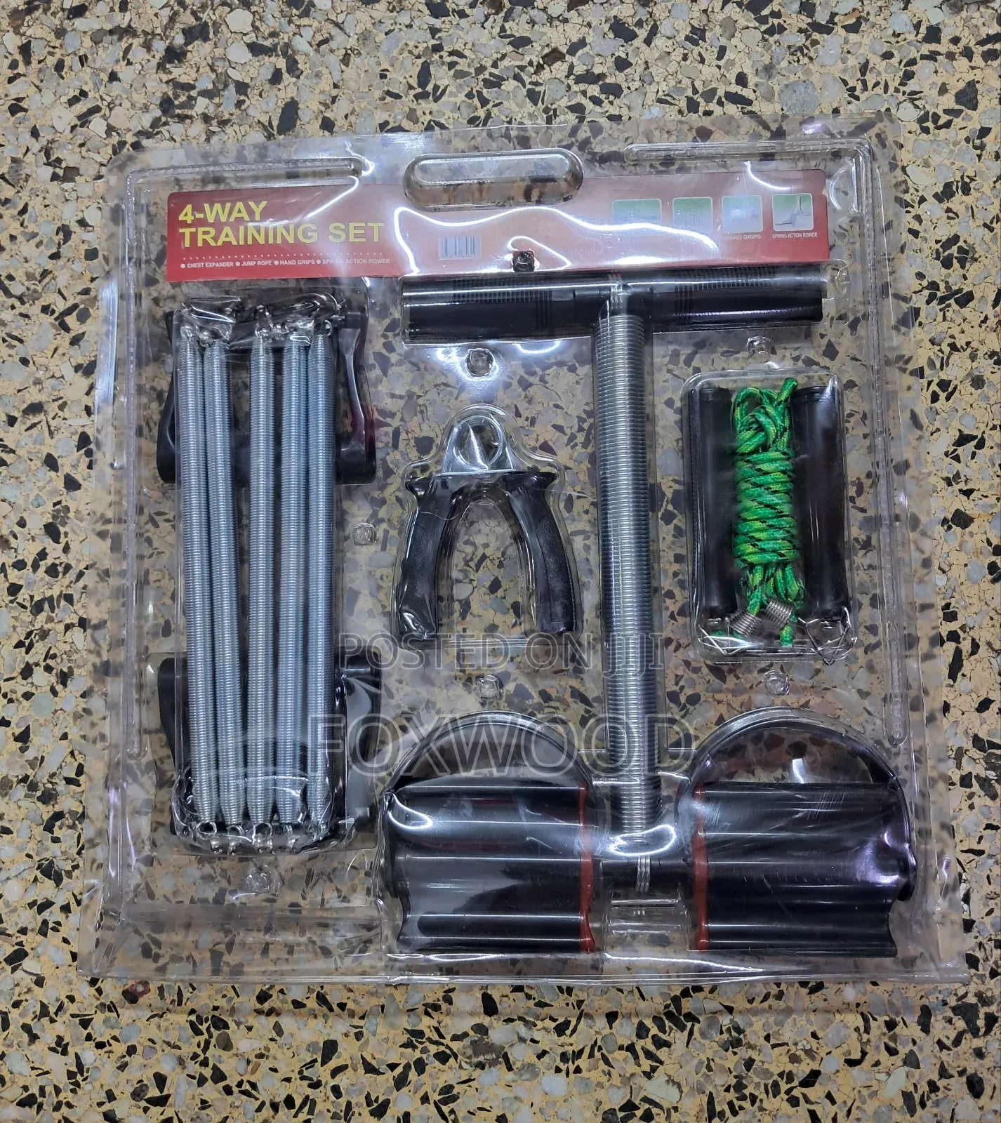 4 Way Training Set With Chest Expander