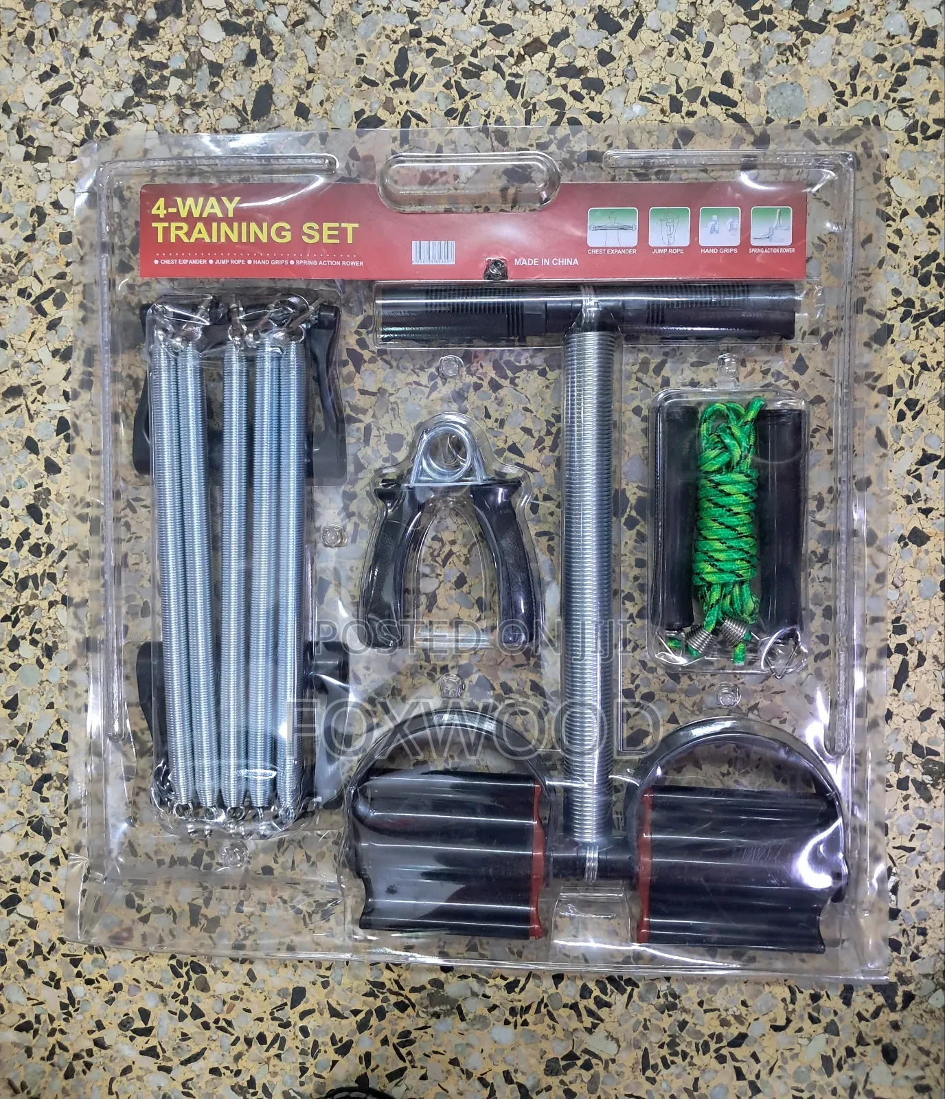 4 Way Training Set With Chest Expander