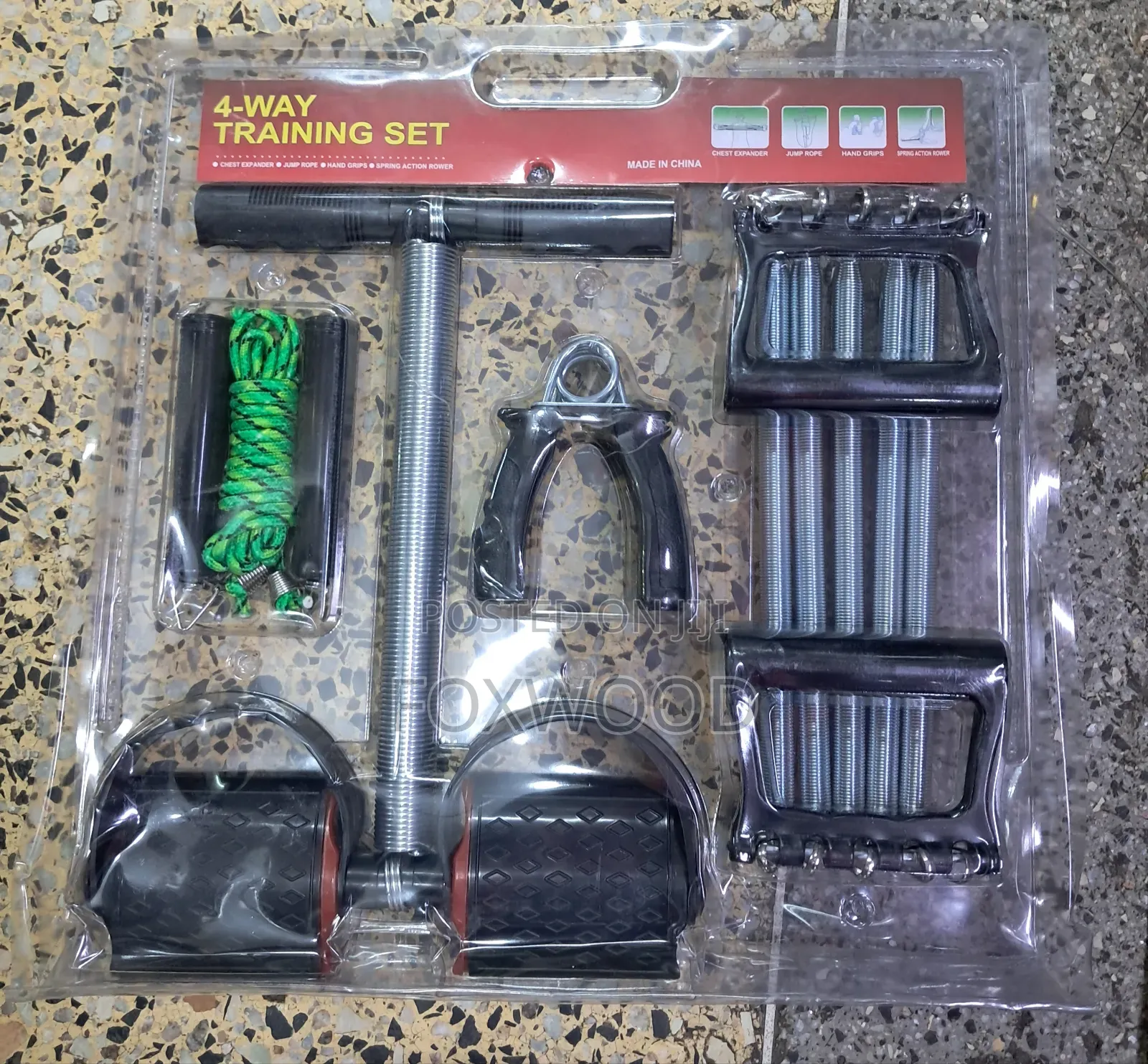 4 Way Training Set With Chest Expander
