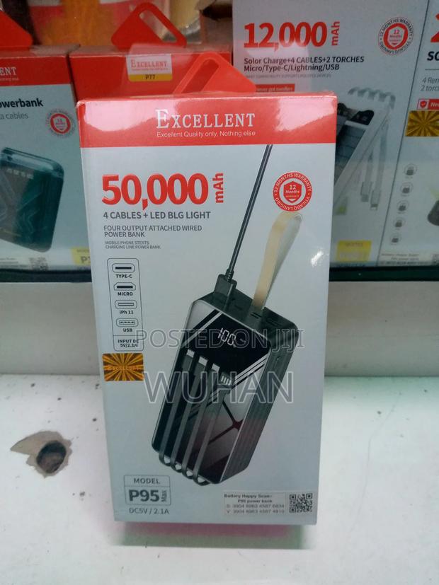 Excellent 50000mah Power Bank 1 Year Warranty