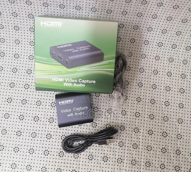 Efficient 1080P HDMI to USB Capture Card With Audio