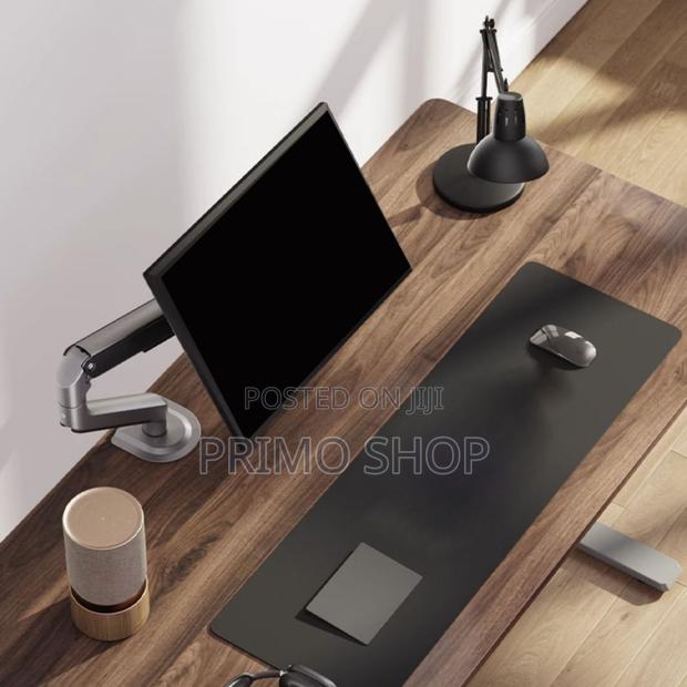 Office Tables:120cm T-Shaped Iron Office Desk Wood Standing - thumbnail 7