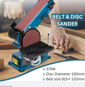 Belt and Disc Sander Machine