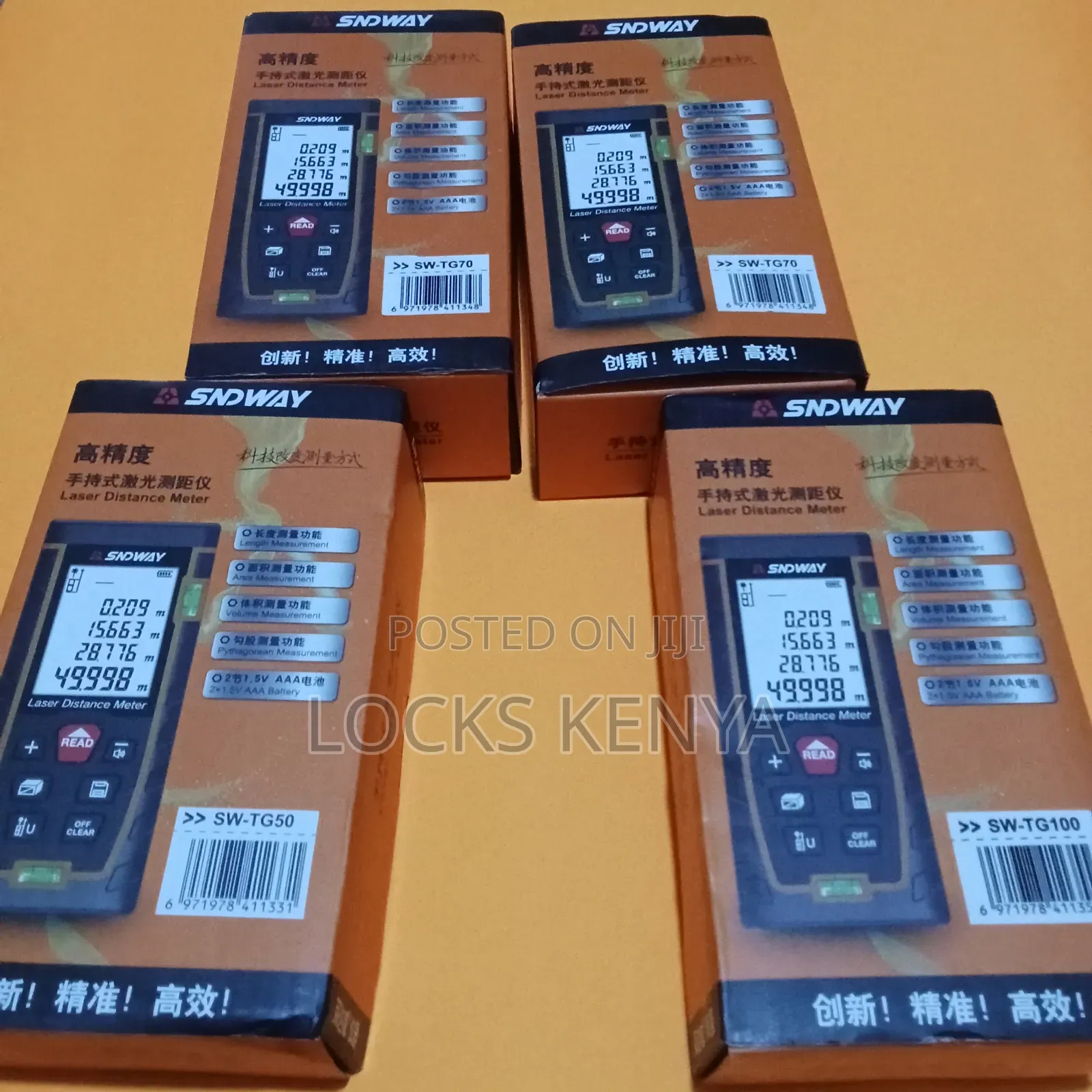 Replaceable Battery 50/70/100 Laser Distance Meter