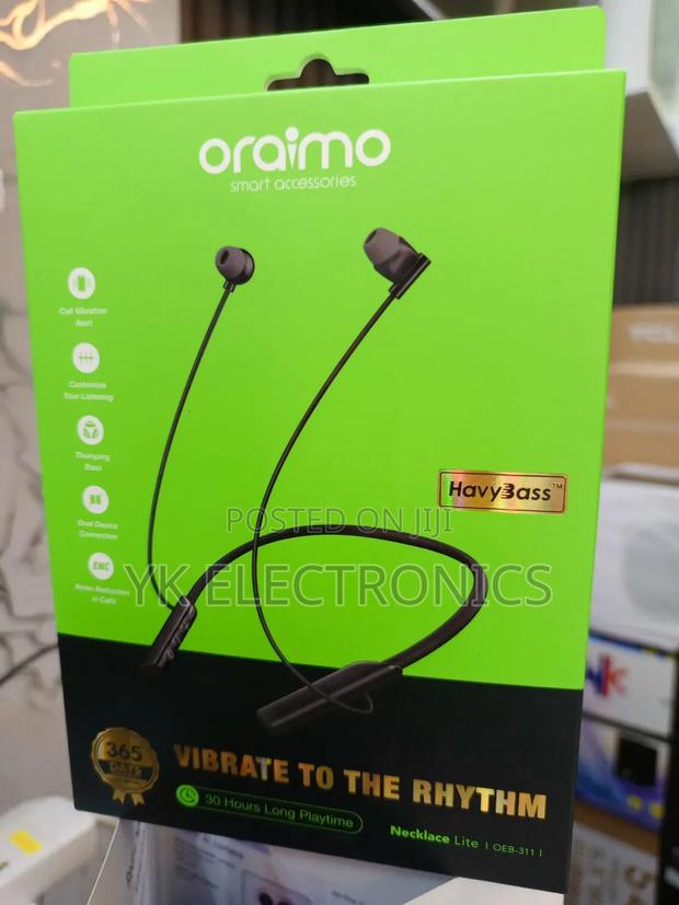 Oraimo Necklace Lite Call Vibration Wireless Headphones - thumbnail 2