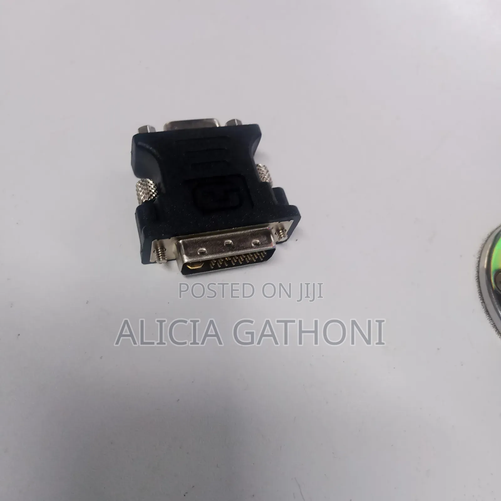 DVI to Vga Adapter Black