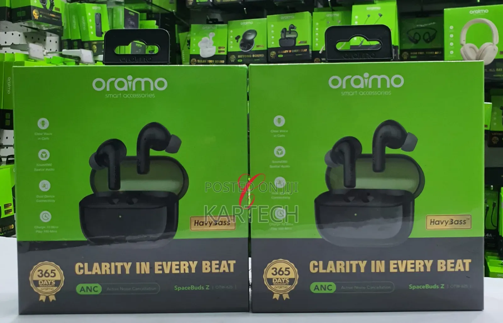 Oraimo Spacebuds Z OTW-625 ANC True Wireless Earphones
