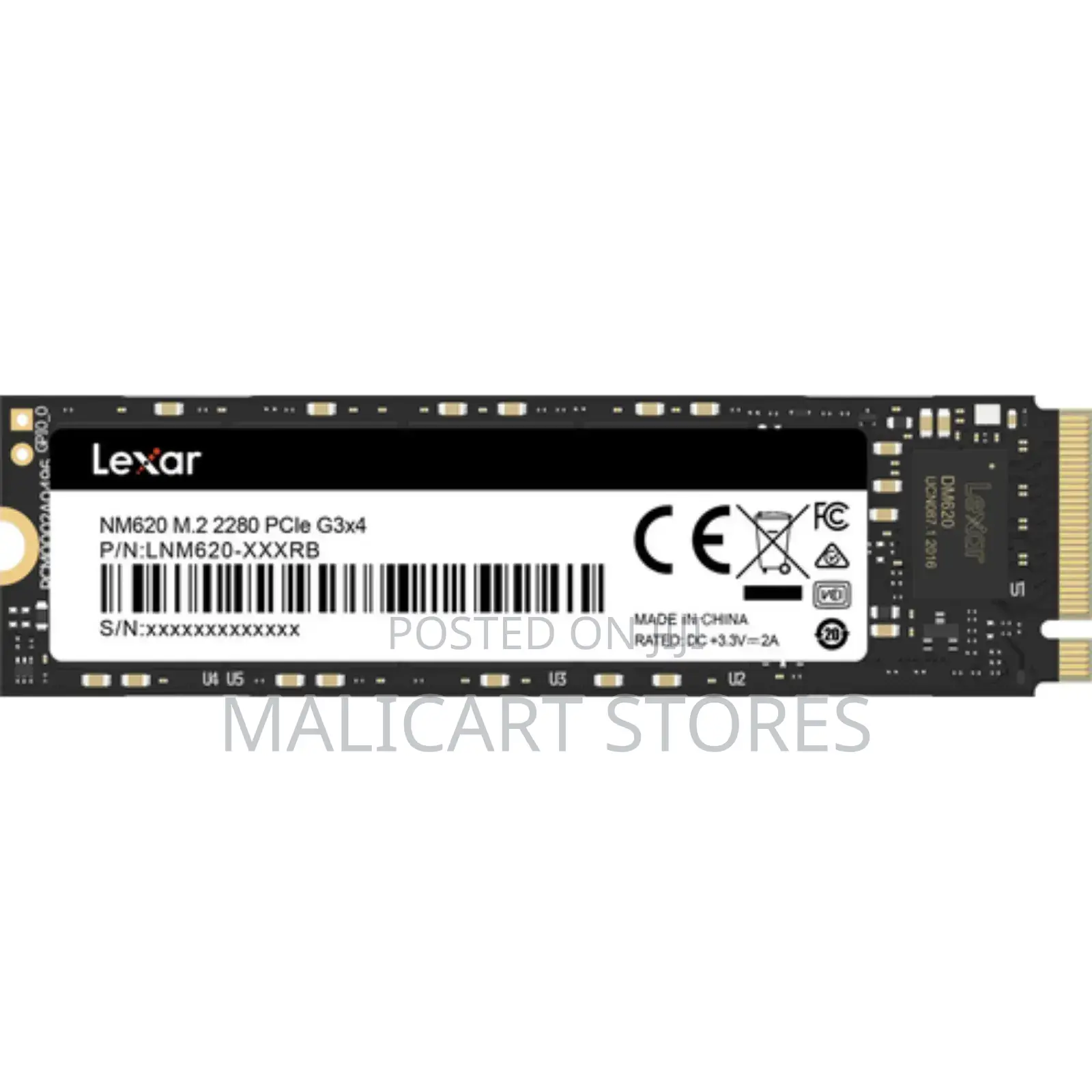Lexar Lnm620 Internal SSD M.2 512gb