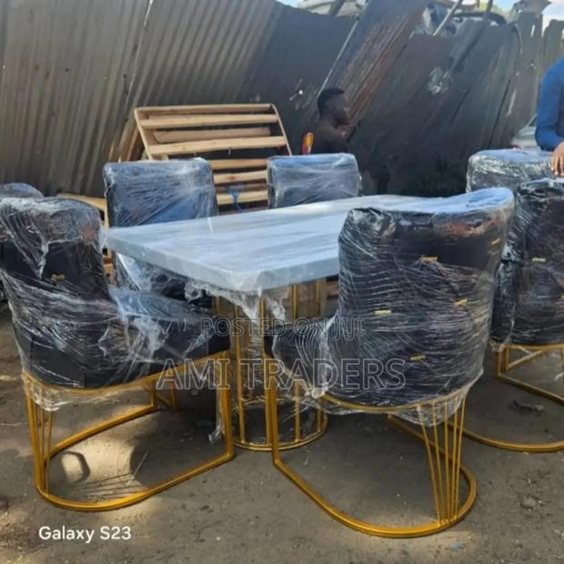 Black Golden Dining Set
