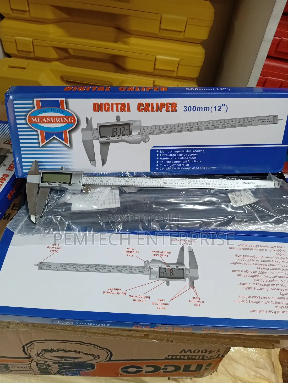 12" Digital Vernier Caliper