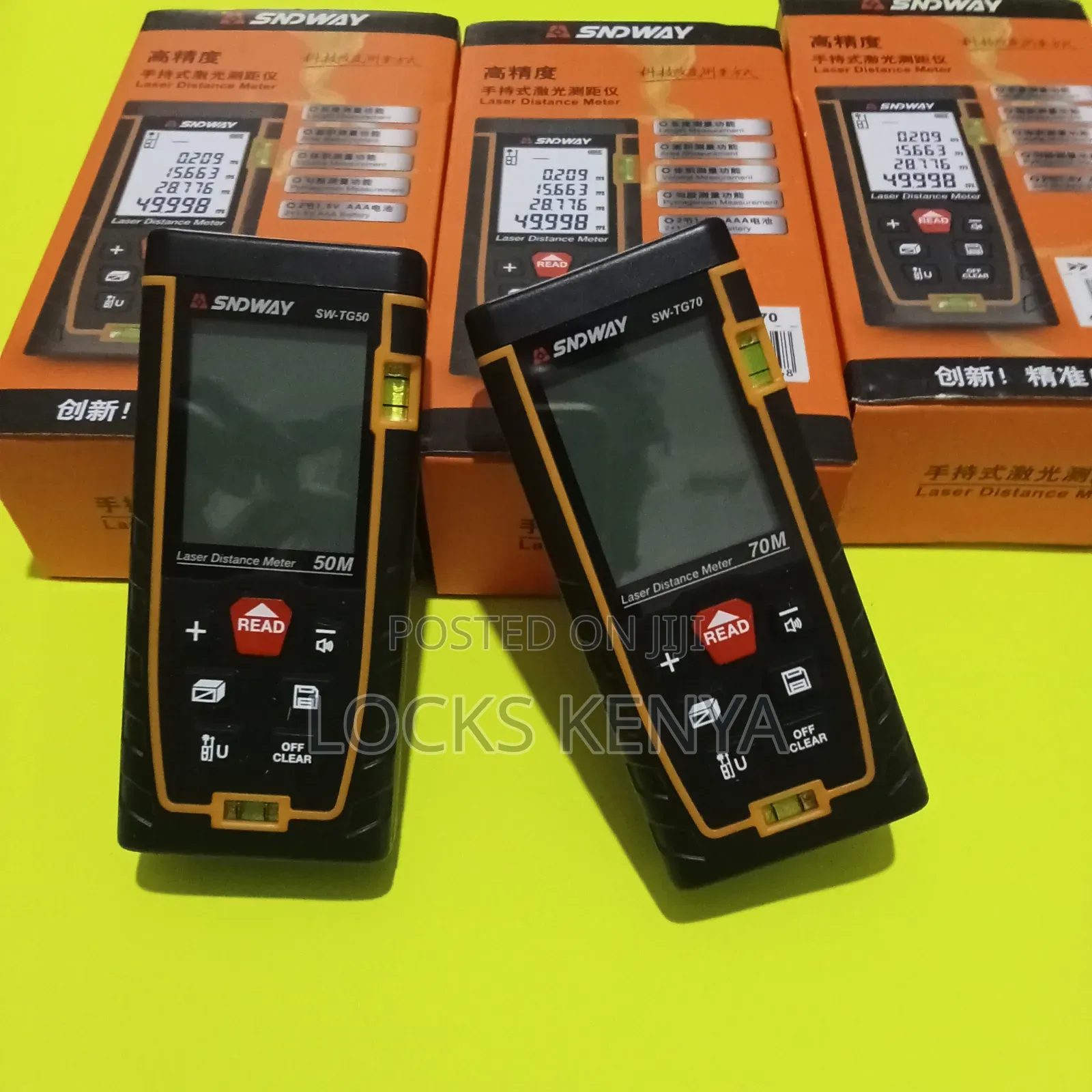 Laser Distance Meter for Measuring Irregular Objects