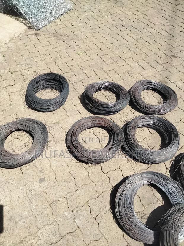 Black Binding Wire 20kg for Construction - thumbnail 2