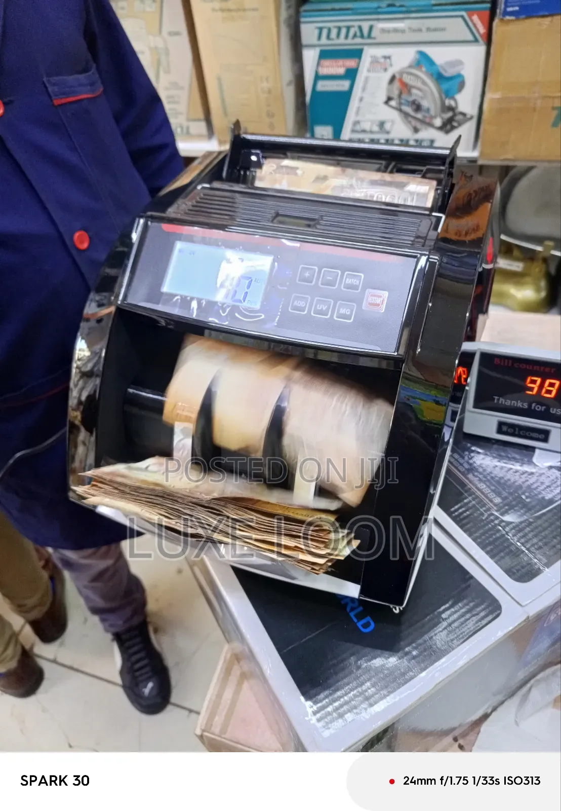 Commercial Money Counter Bill