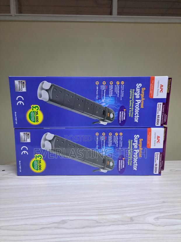 APC 5 Way Surge Protector Extension - thumbnail 3