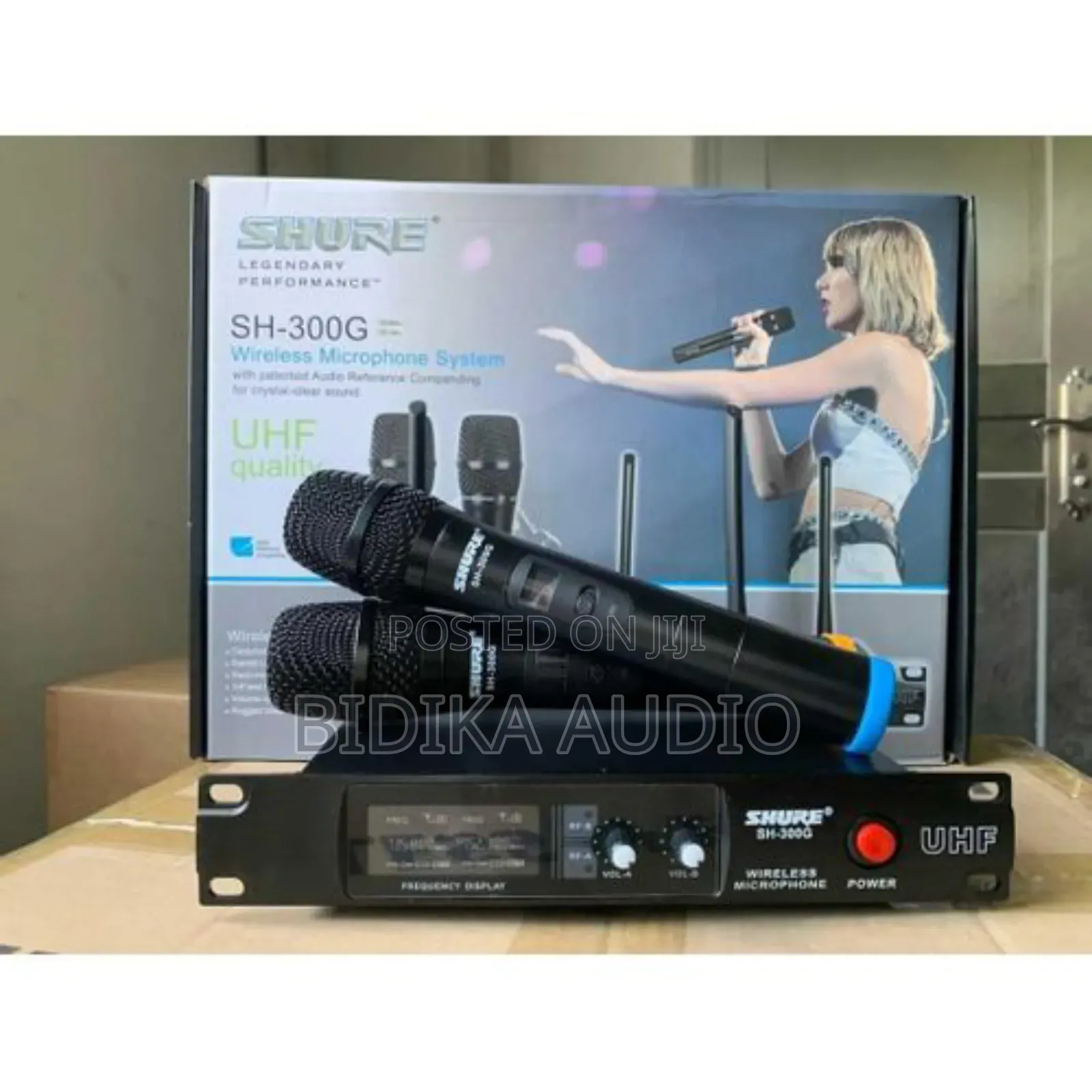 Brand New Shure Wireless Microphone Sh300g