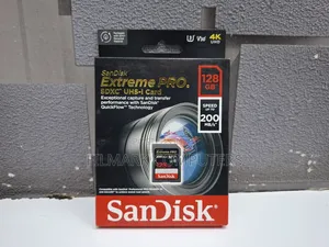 Sandisk Extreme PRO SDXC Uhs-I Card 128GB