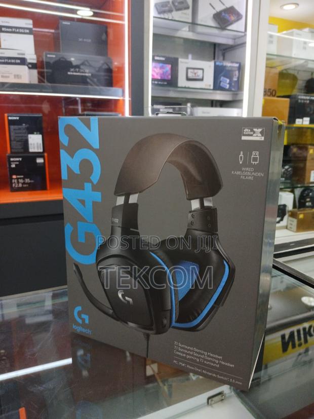 Logitech G G432 Wired Virtual 7.1-Channel Gaming Headset - main view