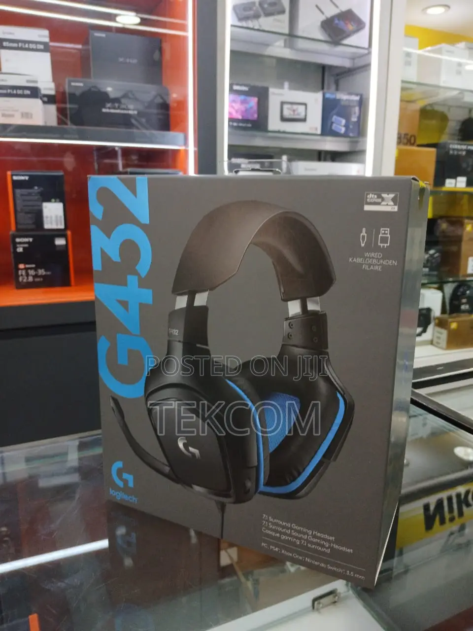 Logitech G G432 Wired Virtual 7.1-Channel Gaming Headset