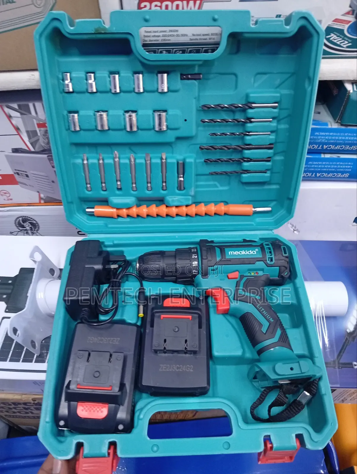 21v Meakida Cordless Drill Set