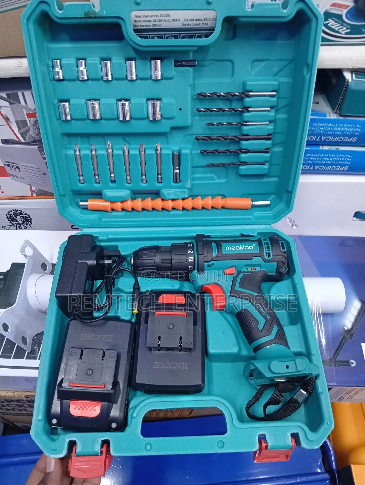 21v Meakida Cordless Drill Set