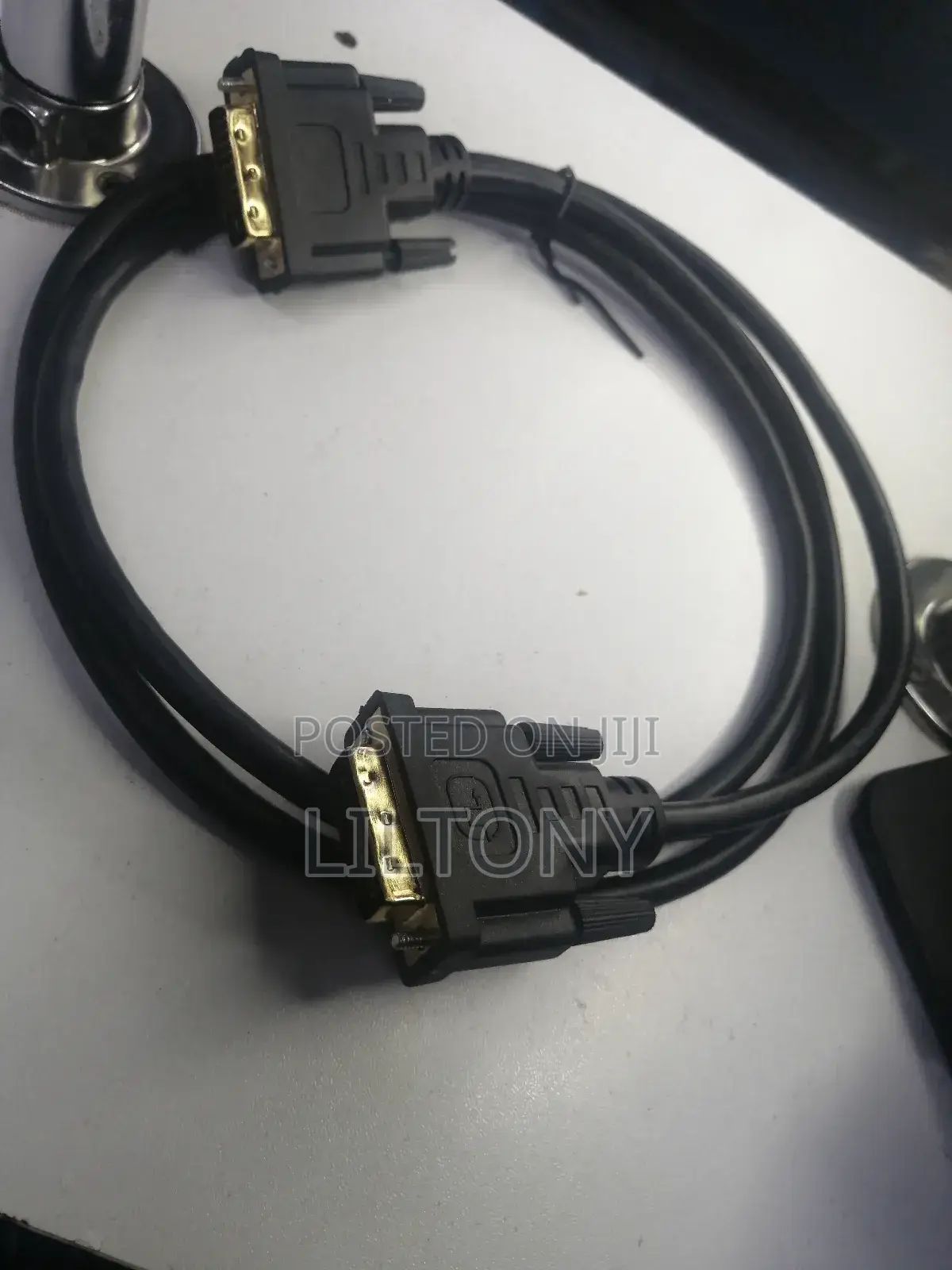 Black Dvi to Dvi Cable 1.5mtrs
