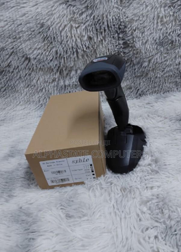 Syble Wired Laser Handheld Barcode Scanner With Stand Suppor - main view