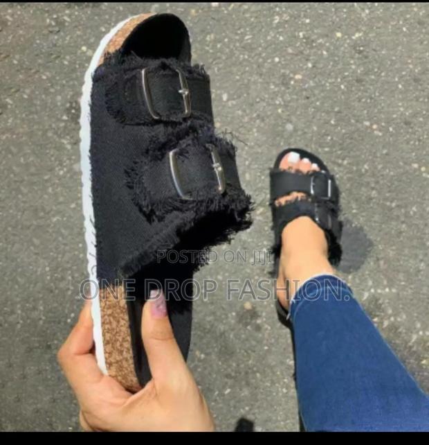 Denim Sandals - main view