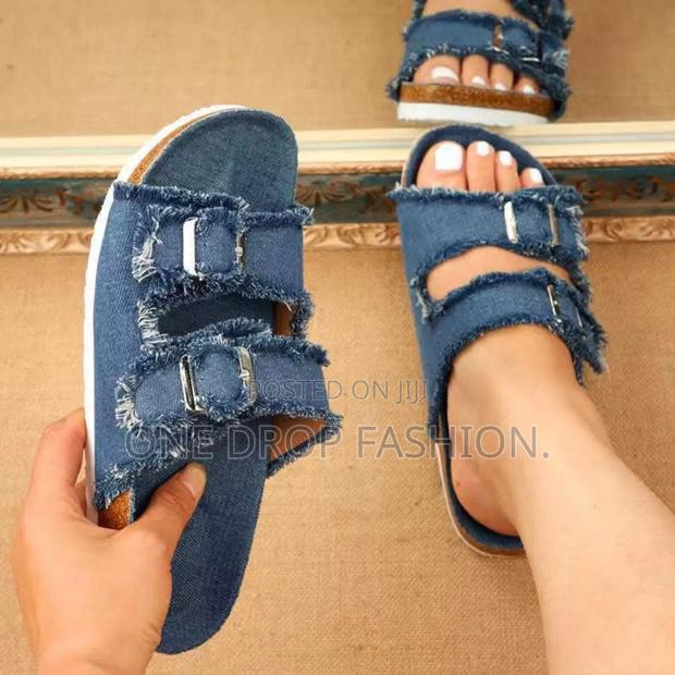 Denim Sandals - thumbnail 3
