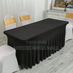 NCY25043,Black Table Cloth, Table Cloth