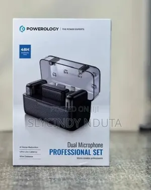 Powerlogy Dual Microphone Professional Set