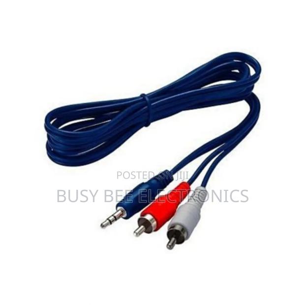 3.5mm Jack Aux to 2 RCA Audio Cable - main view